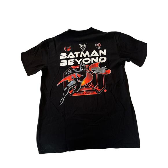 NWT Batman Beyond Graphic T-Shirt Men Large Black DC Comics Retro Superhero Tee - Picture 1 of 4